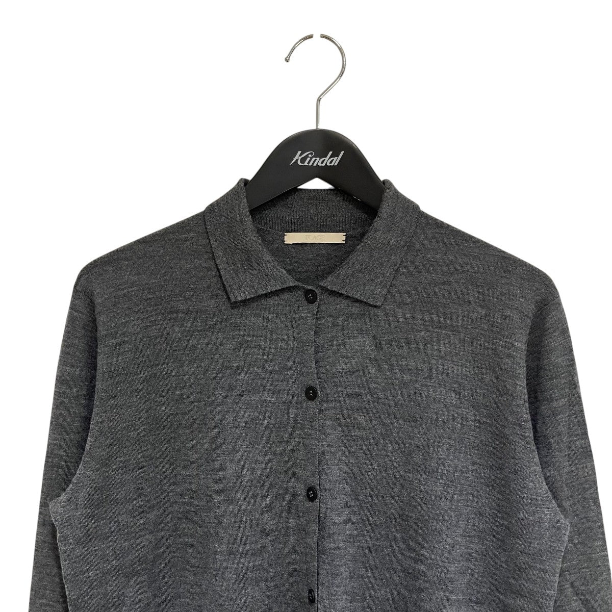 24AWCollar カーディガンニットポロシャツ24-080-922-1130-4-0