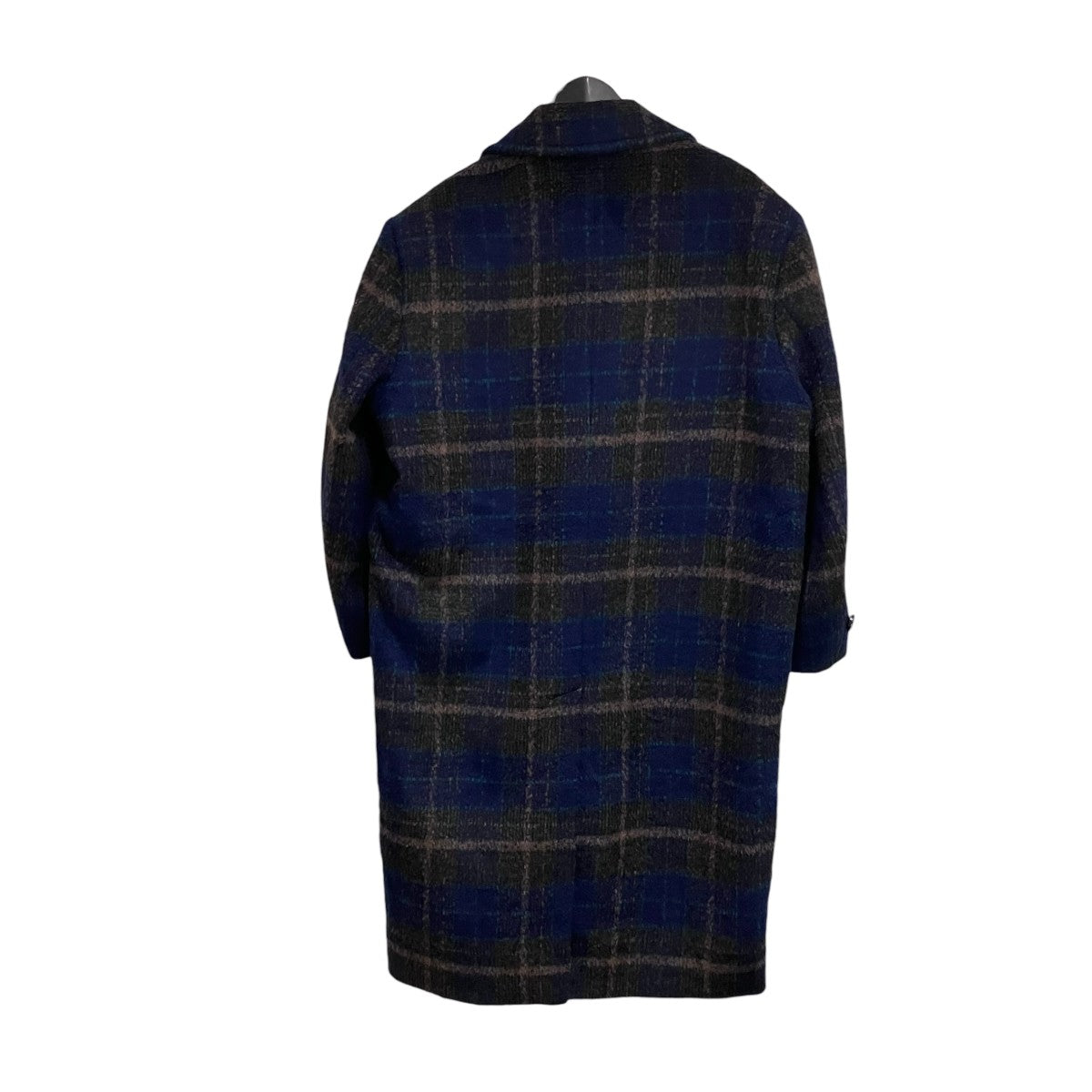 22AWPlaid Nyion panelled coatチェスターコートFMF14CT10