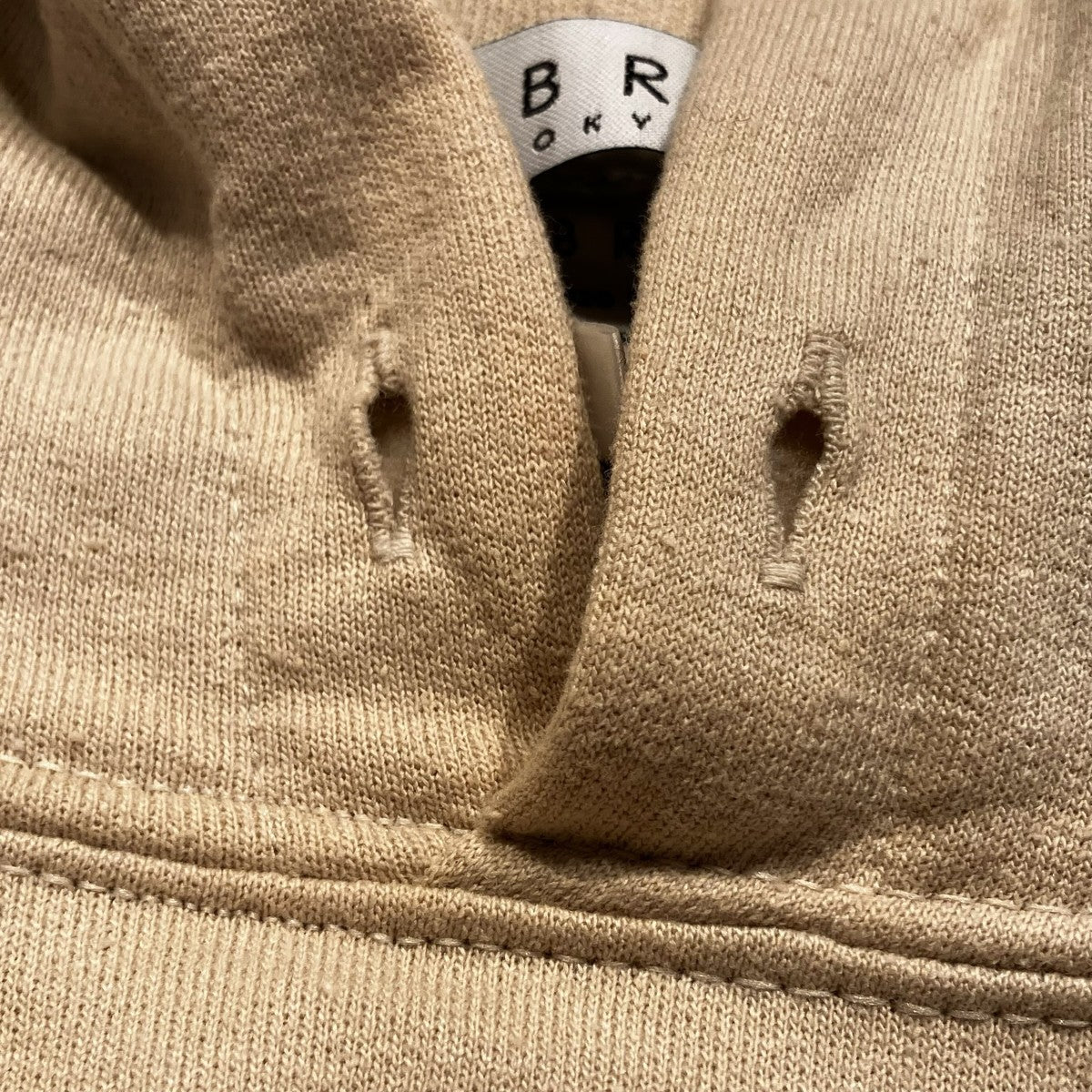 HINA×LABRAT BABY HOODIE プリントプルオーバーパーカー