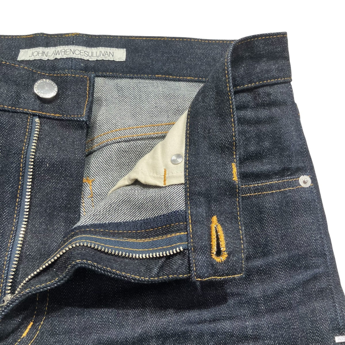 JOHN LAWRENCE SULLIVAN RIGID DENIM METAL LINE PANTSデニムパンツ2B007-0324-37 古着・中古-5枚目のアイテム画像