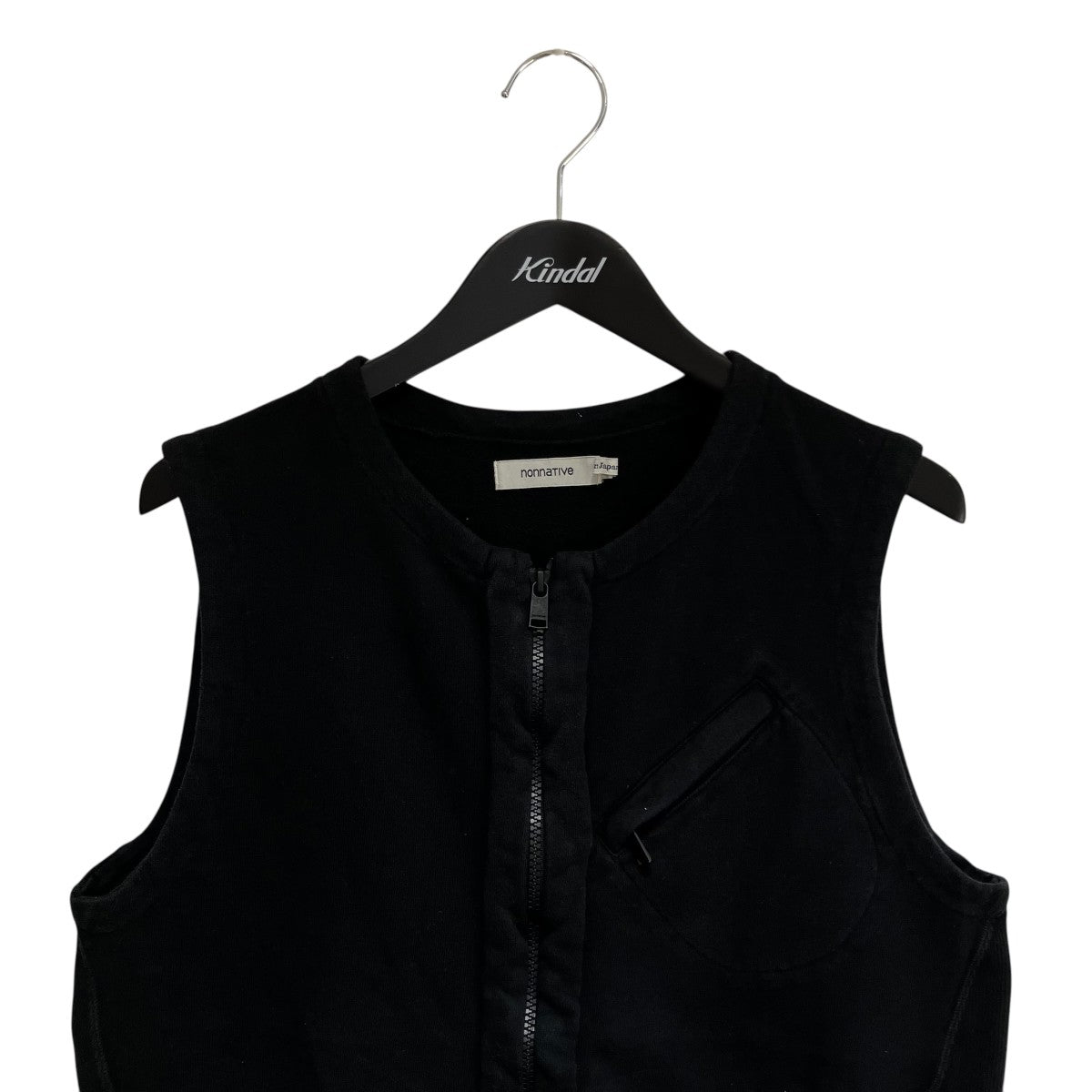 23SSHIKER VEST COTTON SWEAT OVERDYEDベストNN-V4205