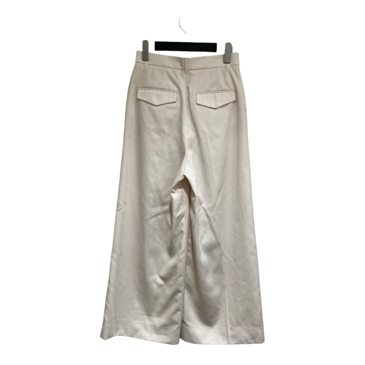BALLSEY 26SSコットンライクサテン 2タックワイドパンツ11-04-61-04001 古着・中古-2枚目のアイテム画像