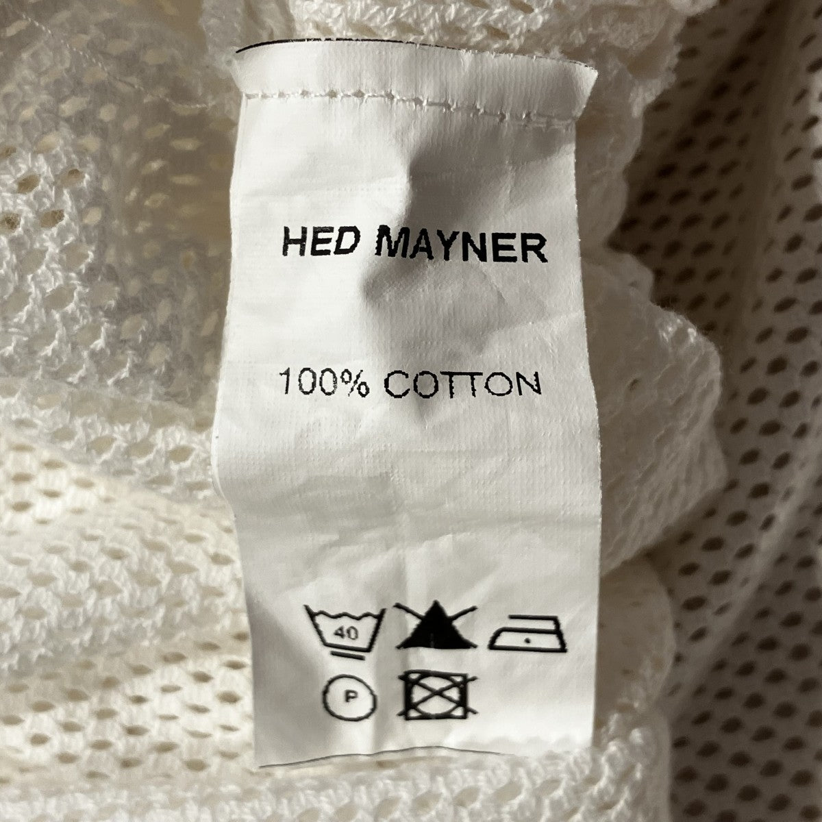 Hed Mayner レイヤードメッシュTシャツ半袖カットソー 古着・中古-7枚目のアイテム画像