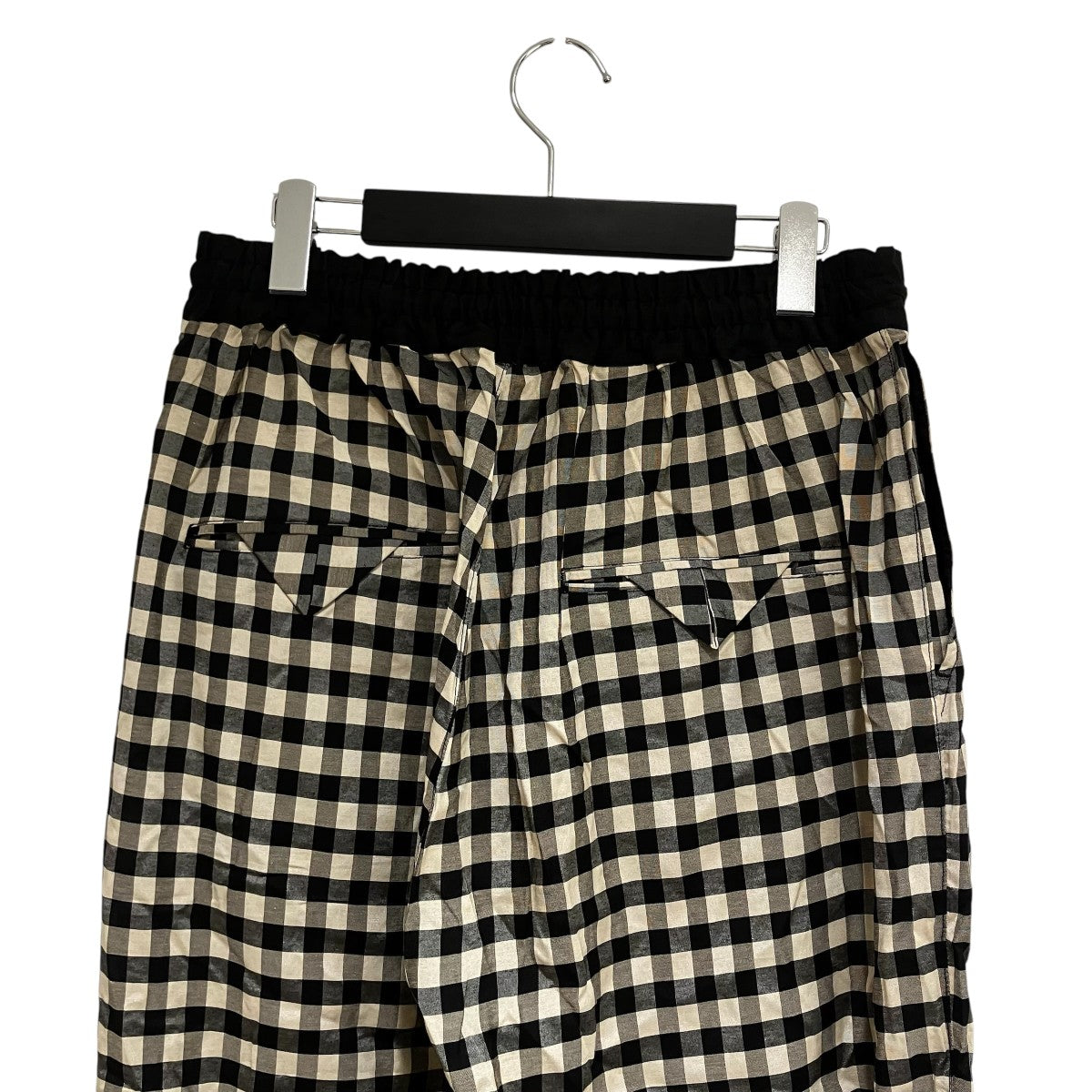 SASQUATCHfabrix． BLOCK CHECK WIDE PANTSイージーパンツ20SS-PA9-016 古着・中古-4枚目のアイテム画像