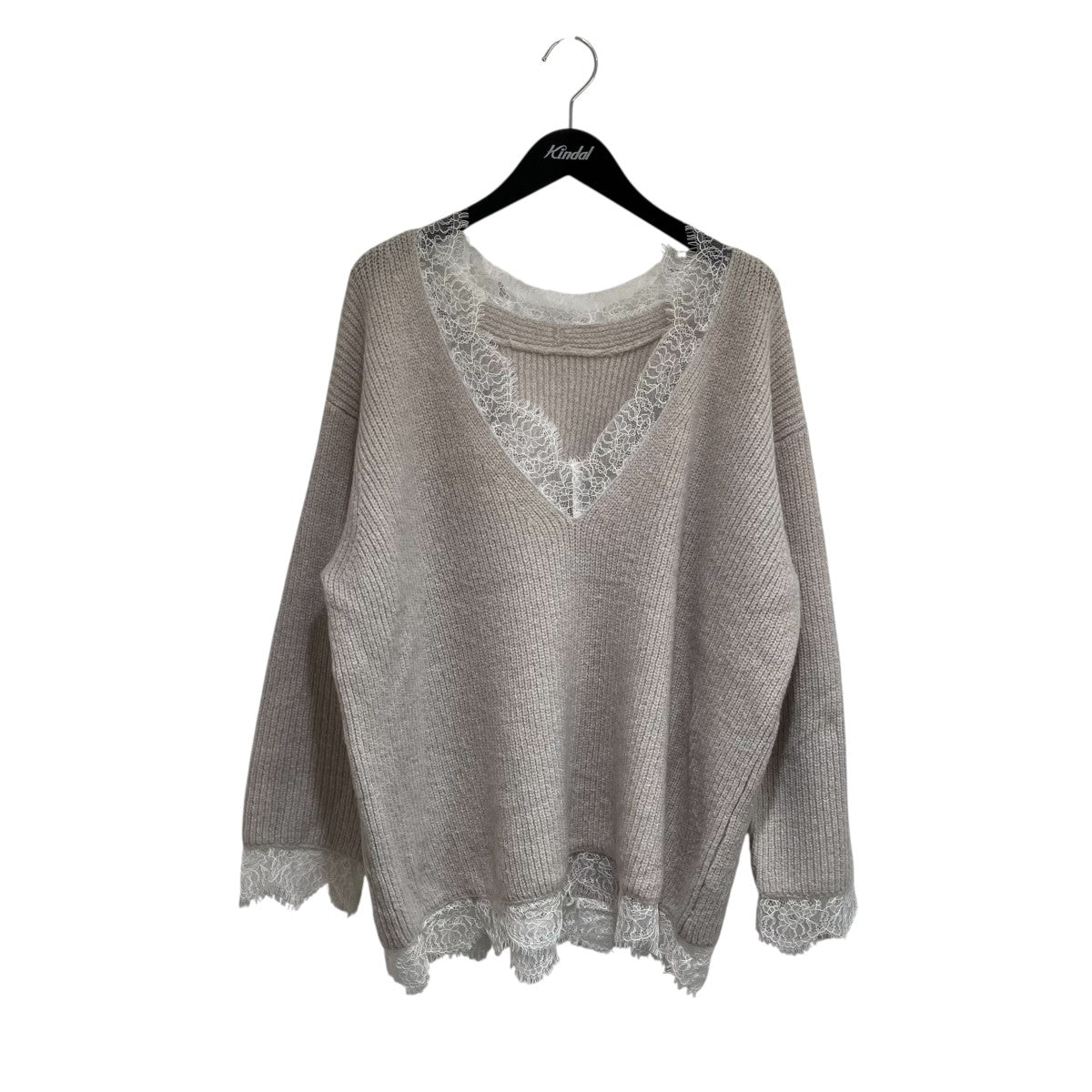 Sea Room Lynn Style Eve Lash Lace厚手ニット124515887 古着・中古-1枚目のアイテム画像
