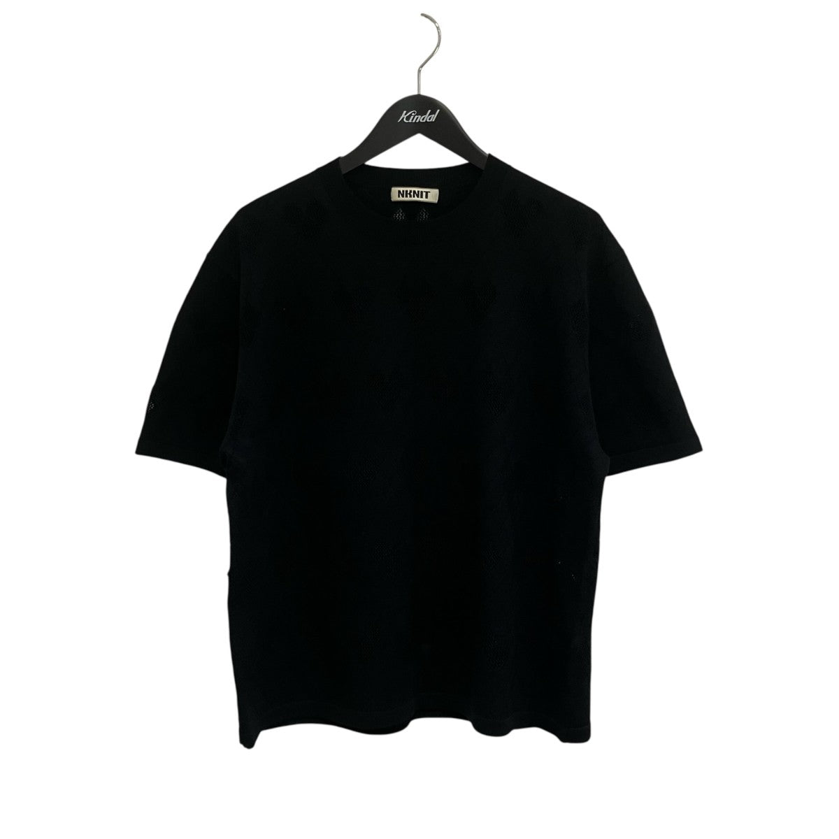 NKNIT ハートメッシュ半袖TシャツNKNIT24SS-N017 古着・中古-1枚目のアイテム画像