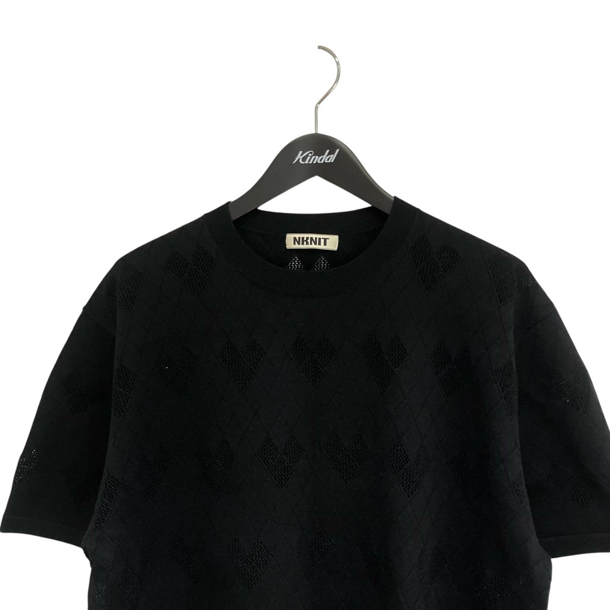 NKNIT ハートメッシュ半袖TシャツNKNIT24SS-N017 古着・中古-3枚目のアイテム画像