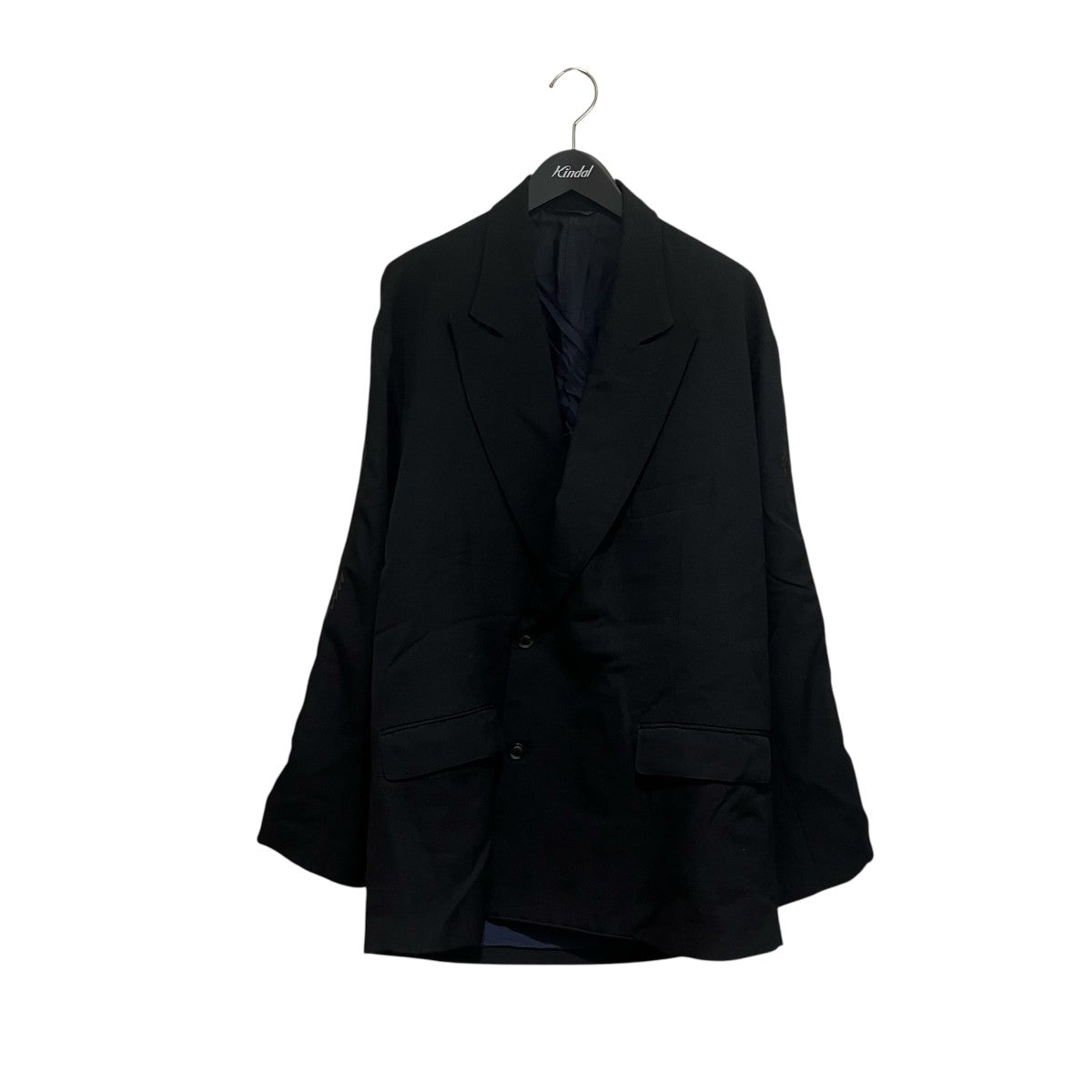doublet 19AWLINED CHAOS EMBROIDERY WIDE TAPERED JACKETテーラードジャケット19AW13JK27 古着・中古-1枚目のアイテム画像