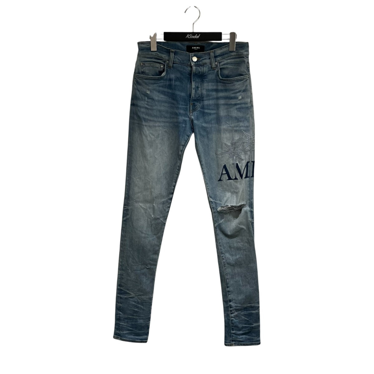 AMIRI Starburst Applique Skinny JeanデニムパンツAMDNSY1141 古着・中古-1枚目のアイテム画像