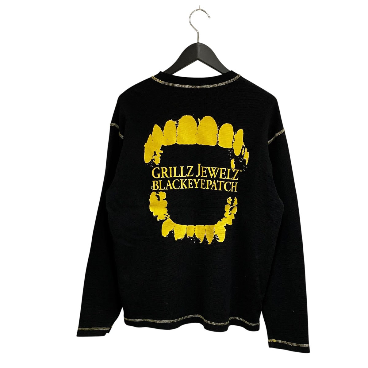 GRILLZ JEWELZ GOLDTEETH THERMAL L S TEE長袖カットソー