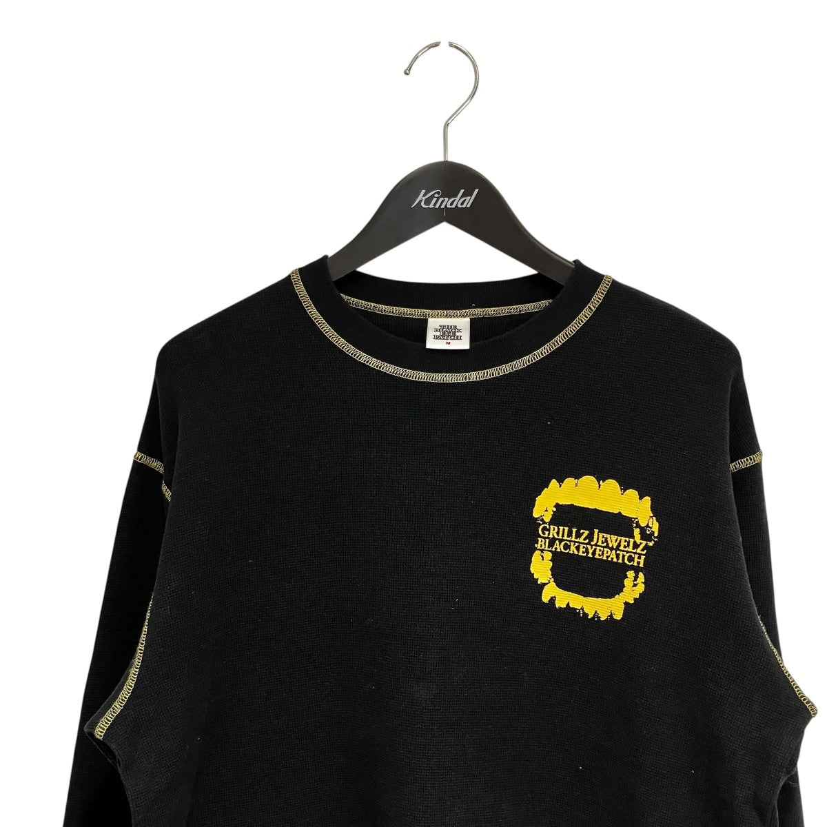 GRILLZ JEWELZ GOLDTEETH THERMAL L S TEE長袖カットソー