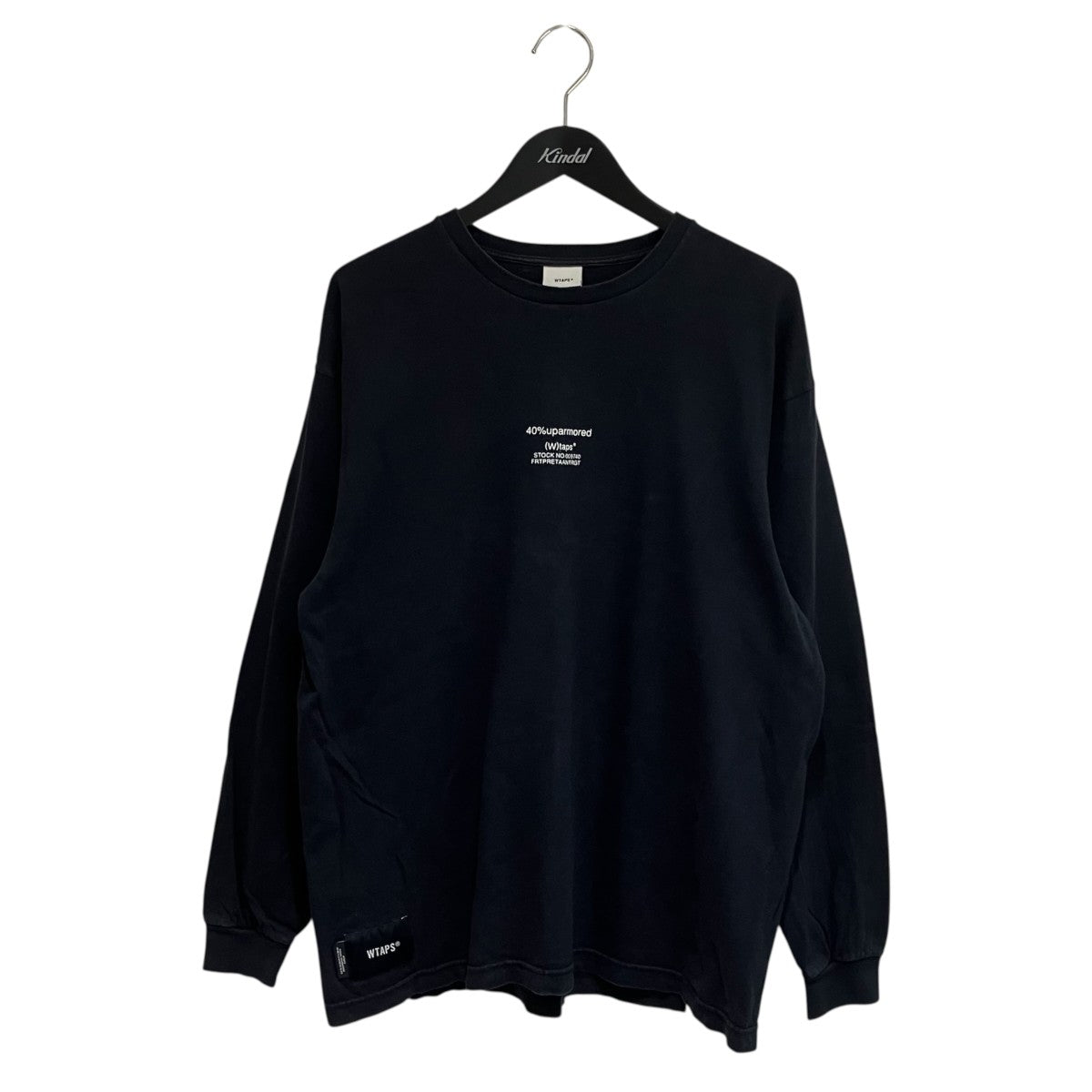 40PCT UPARMORED LS COTTON長袖Tシャツ