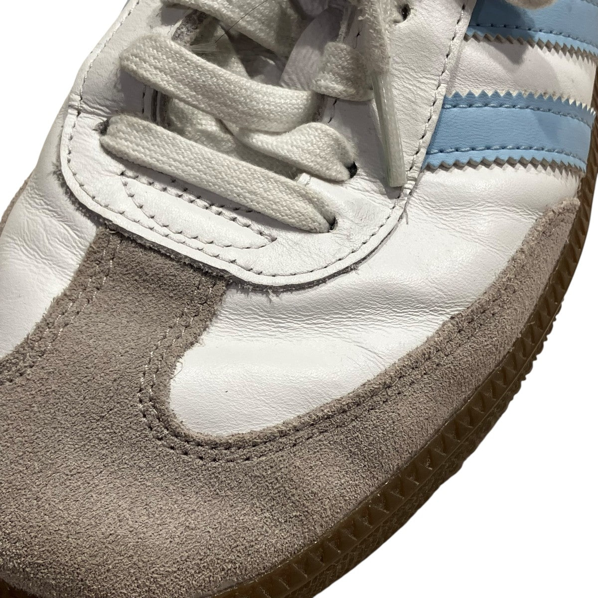adidas SAMBA OG FTWR WHITE CLEAR SKYスニーカーEG9327 古着・中古-6枚目のアイテム画像