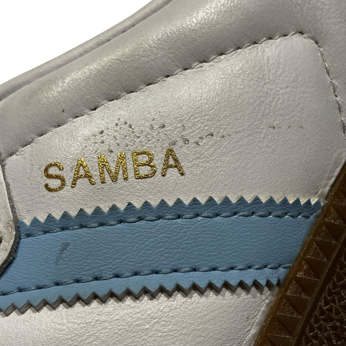 adidas SAMBA OG FTWR WHITE CLEAR SKYスニーカーEG9327 古着・中古-7枚目のアイテム画像