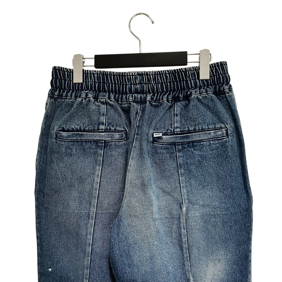 SAPEur(サプール) VINTAGE DENIM TRACK PANTSデニムパンツ インディゴ