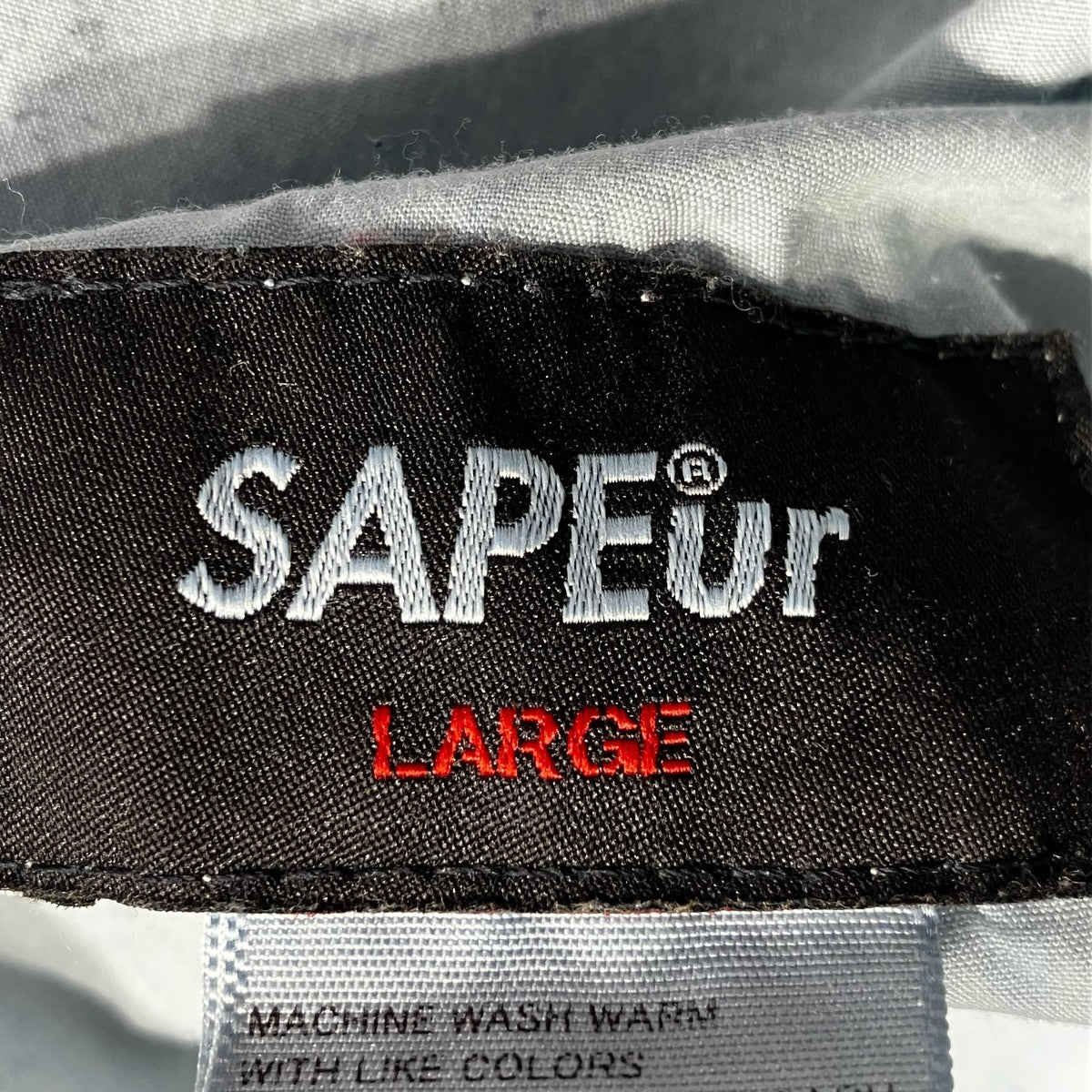 SAPEur(サプール) VINTAGE DENIM TRACK PANTSデニムパンツ インディゴ