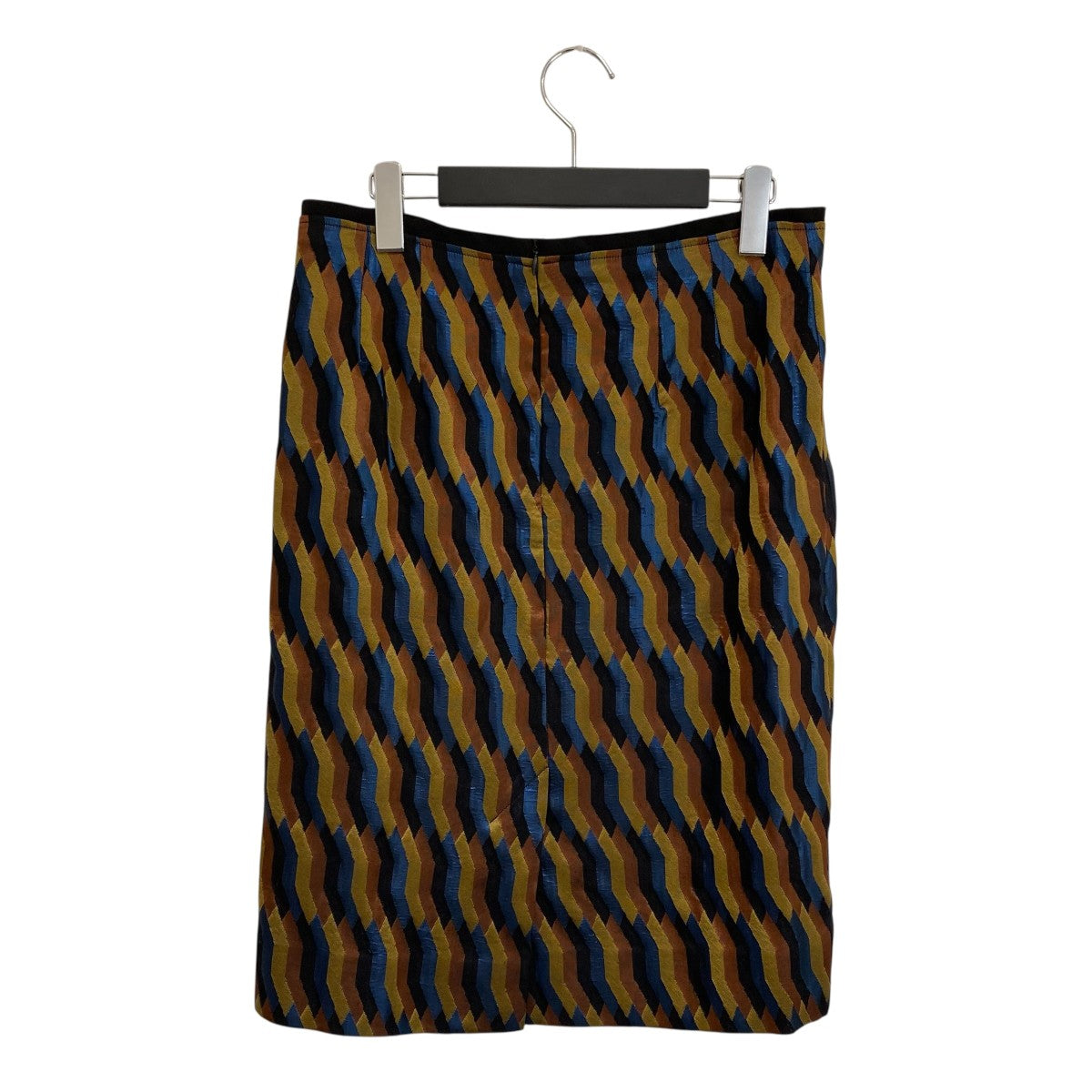 DRIES VAN NOTEN ジャガードタイトスカート 古着・中古-2枚目のアイテム画像