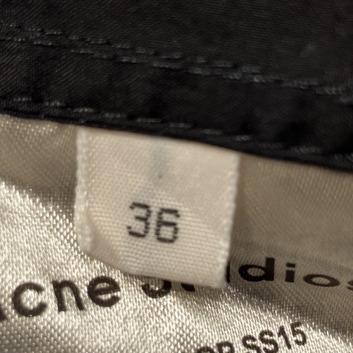 ACNE STUDIOS CLAIR TECH POP SS15ノースリーブブラウス 古着・中古-6枚目のアイテム画像