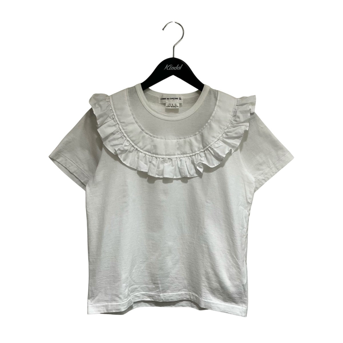 COMME des GARCONS GIRL コムデギャルソン フリル　Tシャツ COMME des GARCONS GIRL(コムデギャルソンガール) 24SSフリルTシャツNM