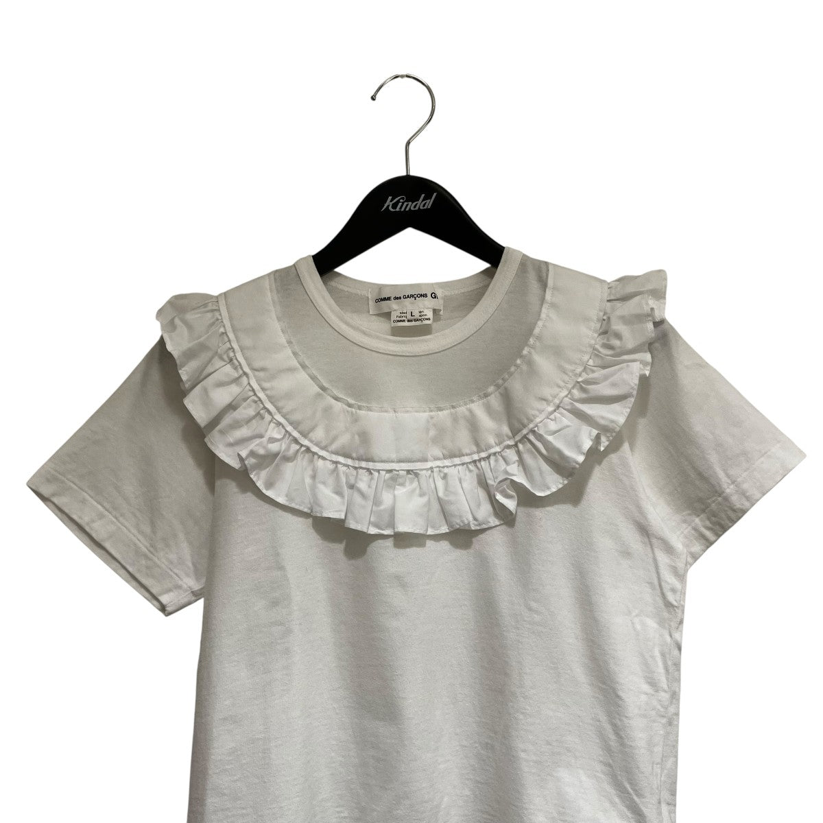 COMME des GARCONS GIRL 24SSフリルTシャツNM-T007 古着・中古-3枚目のアイテム画像