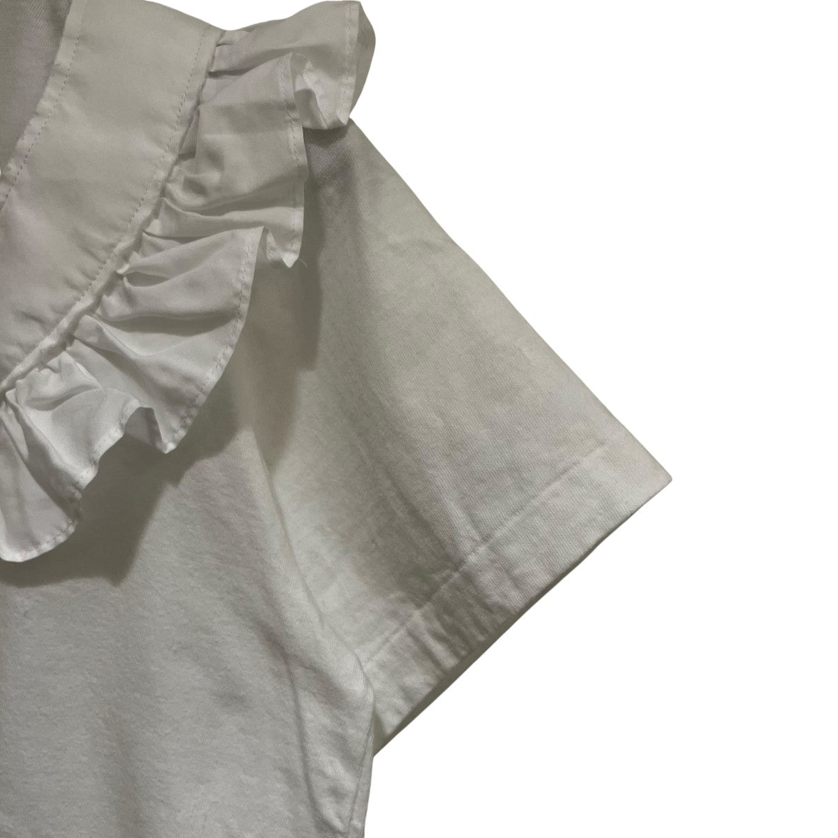 COMME des GARCONS GIRL 24SSフリルTシャツNM-T007 古着・中古-4枚目のアイテム画像