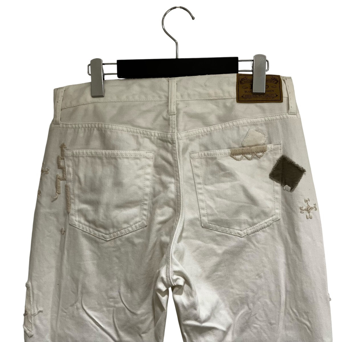 POLO RALPH LAUREN AVERYボーイフレンドデニム ビーズ カスタムデニムパンツLJ2FRLQZTQ9X0JJ 古着・中古-4枚目のアイテム画像