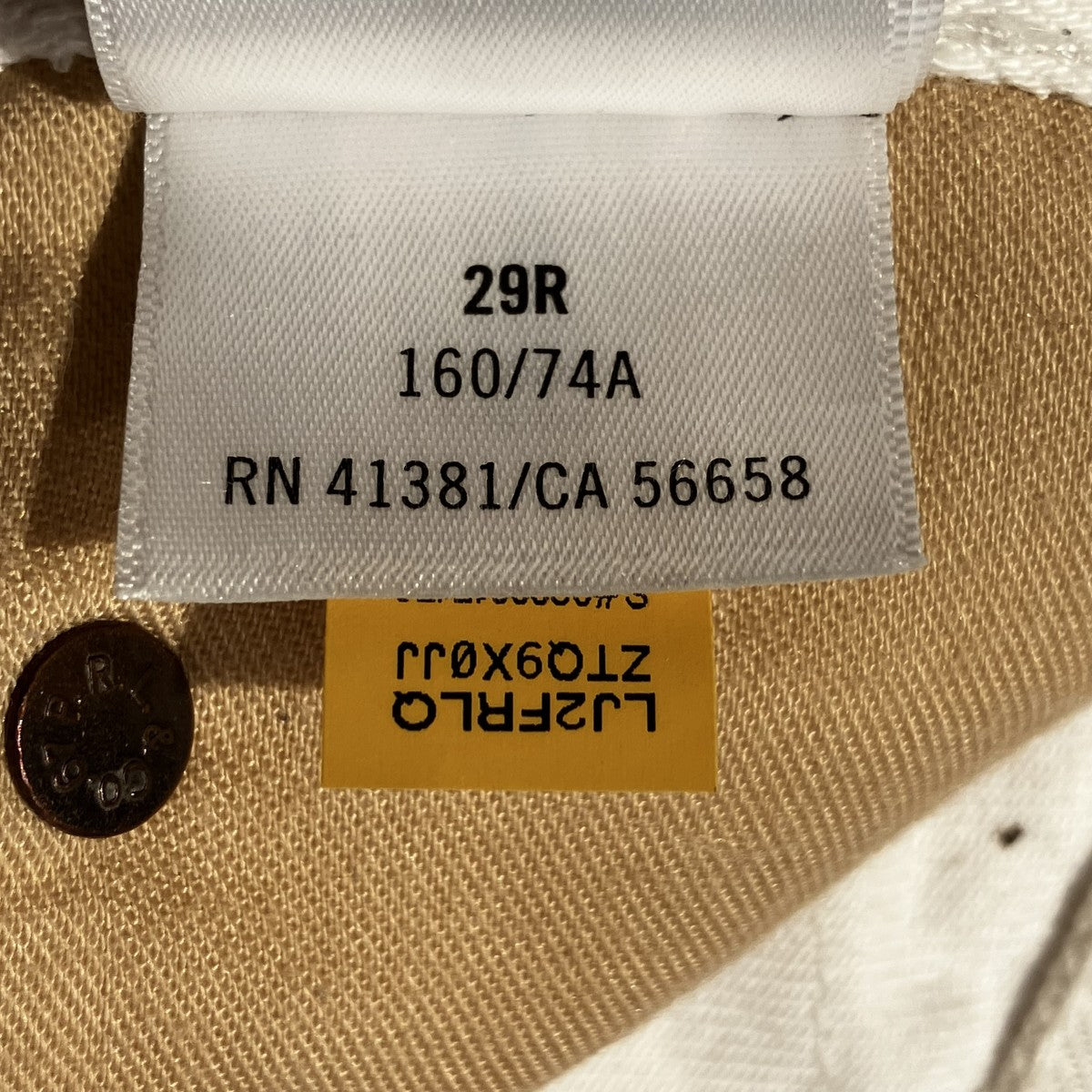 POLO RALPH LAUREN AVERYボーイフレンドデニム ビーズ カスタムデニムパンツLJ2FRLQZTQ9X0JJ 古着・中古-8枚目のアイテム画像