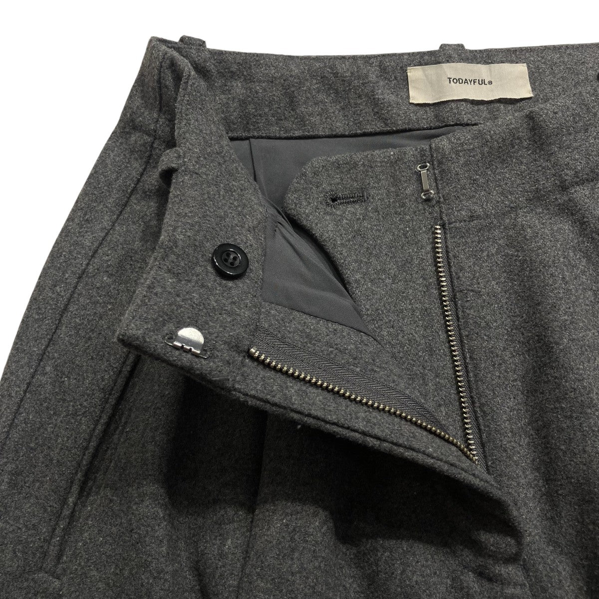 TODAYFUL 23AWWool Painter Pantsワイドパンツ12320721 古着・中古-5枚目のアイテム画像