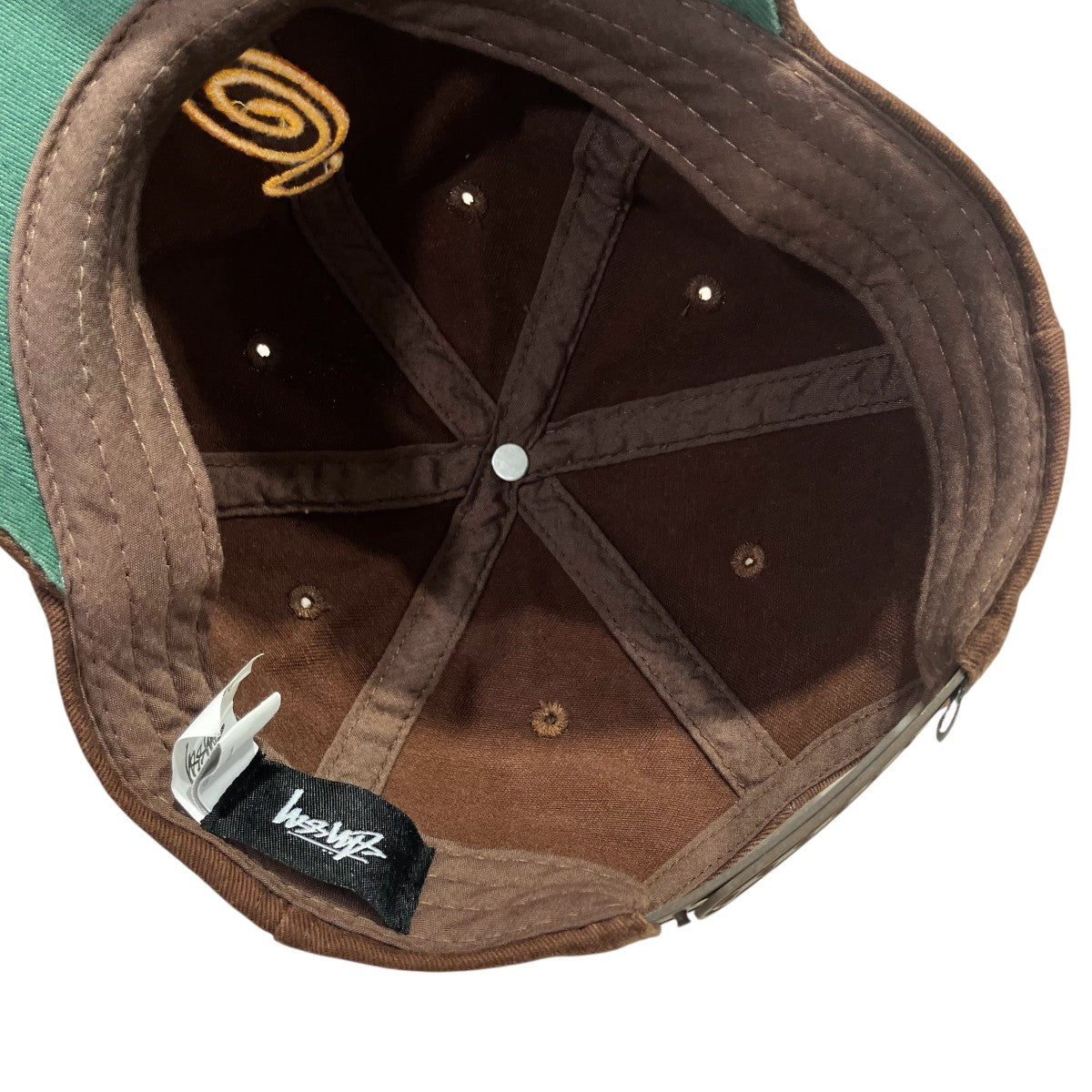 stussy Swirly S Low Pro Capキャップ 古着・中古-7枚目のアイテム画像