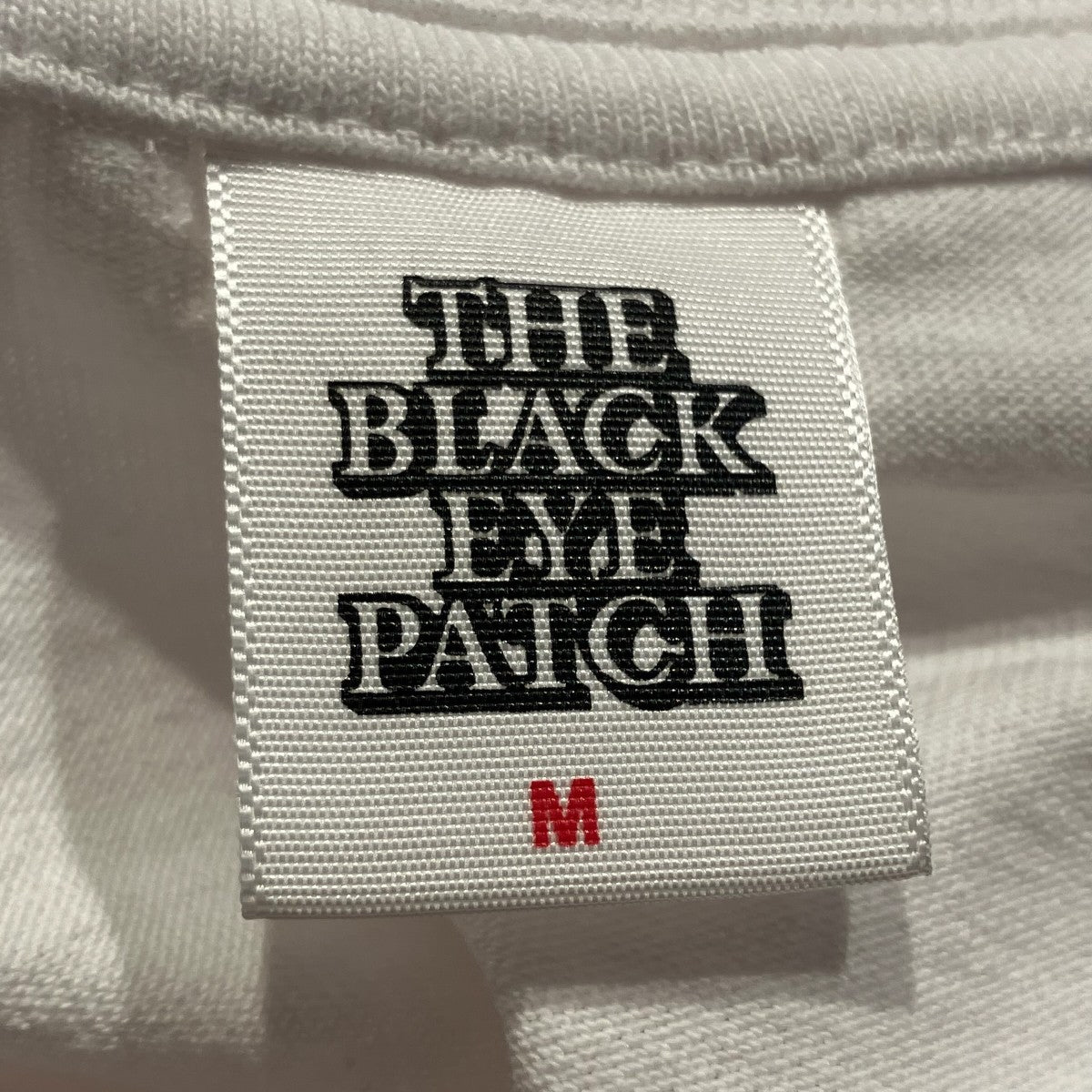 THE BLACK EYE PATCH(ブラックアイパッチ) 半袖Tシャツ ホワイト