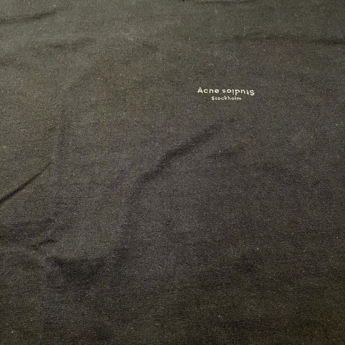 ACNE STUDIOS ロゴプリントＴ半袖TシャツFN-MN-TSHI000018 古着・中古-6枚目のアイテム画像