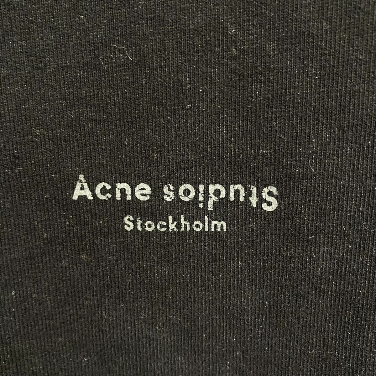 ACNE STUDIOS ロゴプリントＴ半袖TシャツFN-MN-TSHI000018 古着・中古-7枚目のアイテム画像