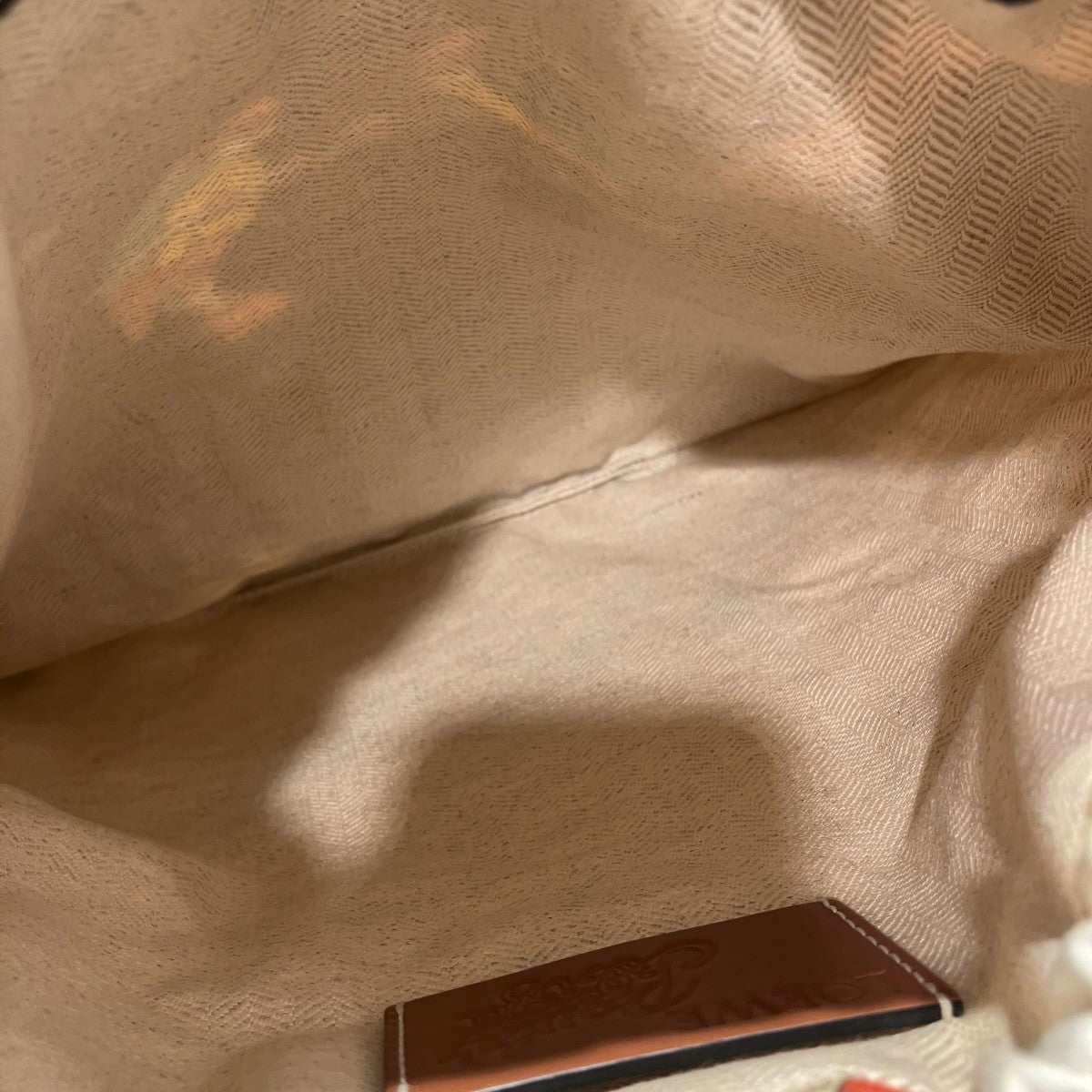 LOEWE パウラズイビザコレクション巾着ポーチ 古着・中古-5枚目のアイテム画像