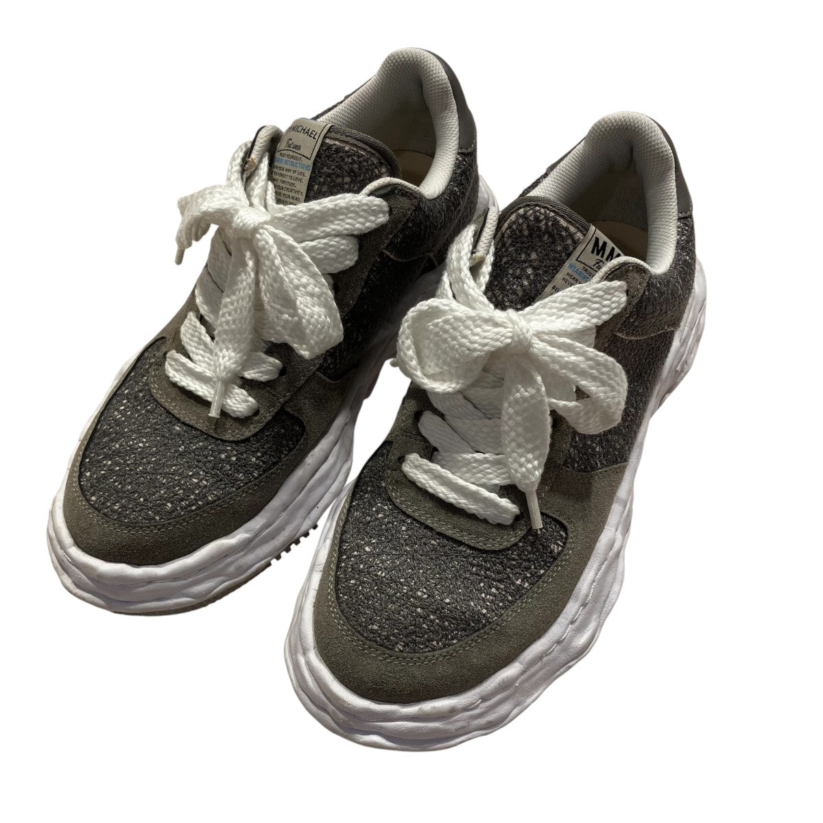 71MICHAEL × Maison MIHARA YASUHIRO WAYNE OG Sole Embroidery SneakerローカットスニーカーC11FW705