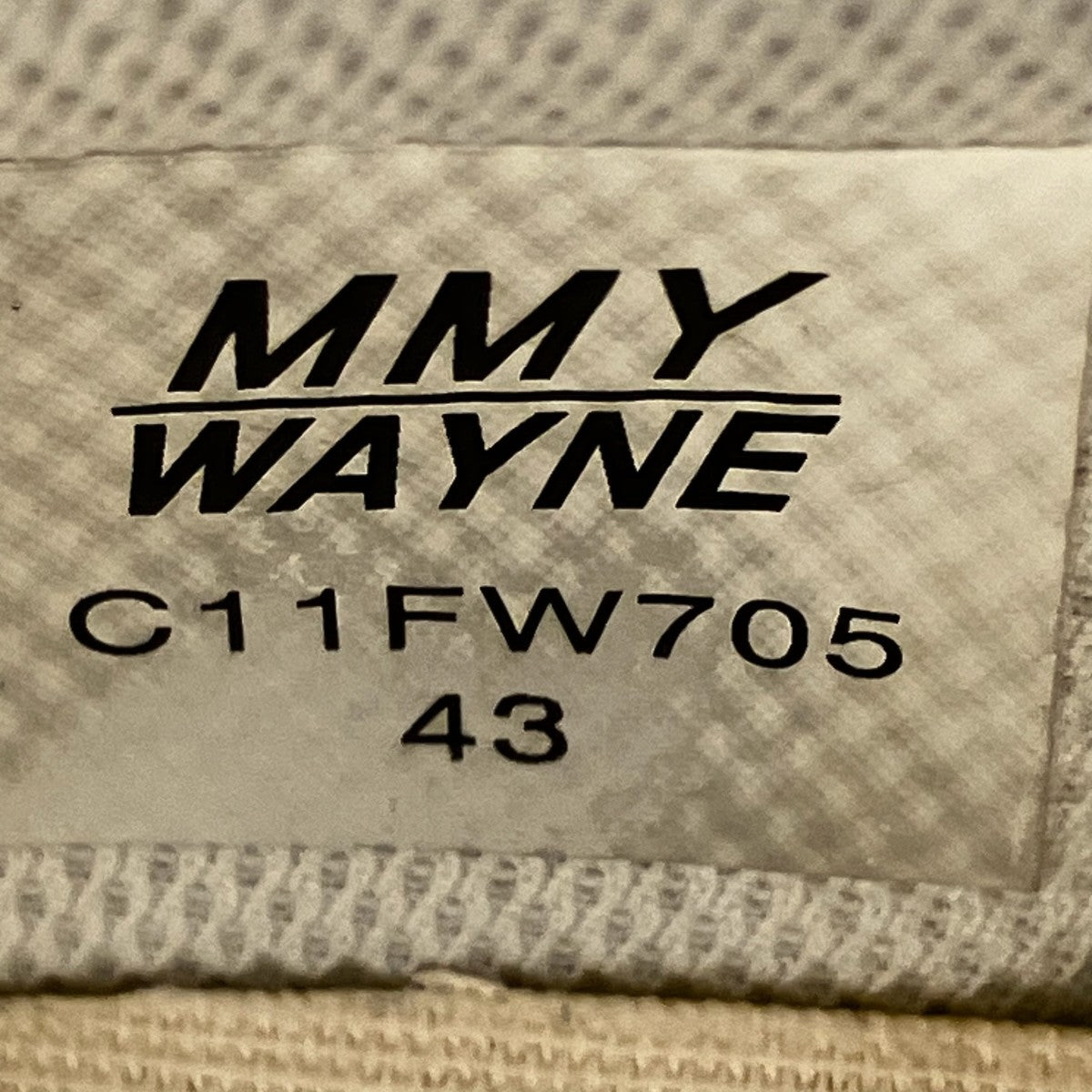 71MICHAEL × Maison MIHARA YASUHIRO WAYNE OG Sole Embroidery SneakerローカットスニーカーC11FW705