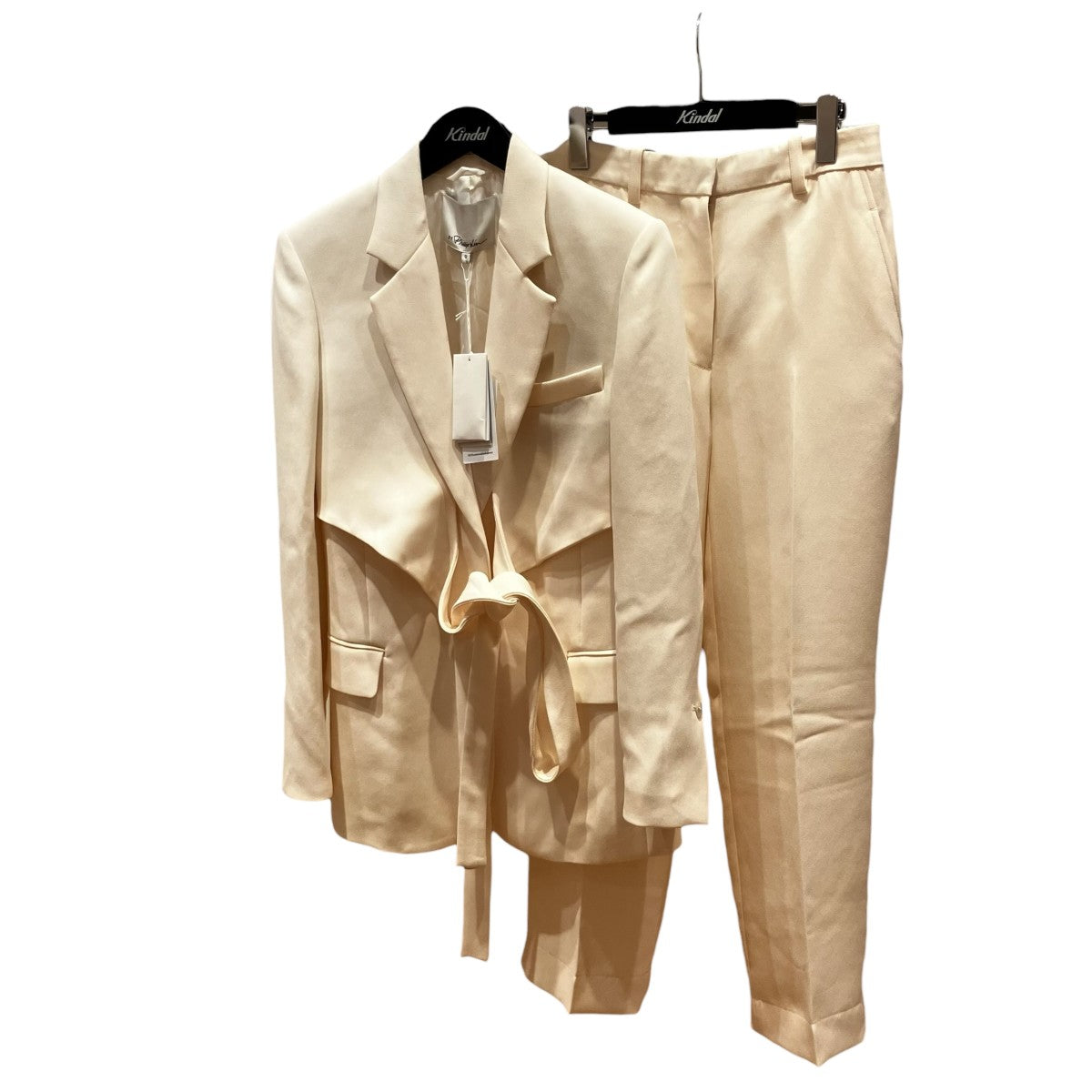 Heavy Cady Wrap Blazer TrouserセットアップスーツP203-6249HCD