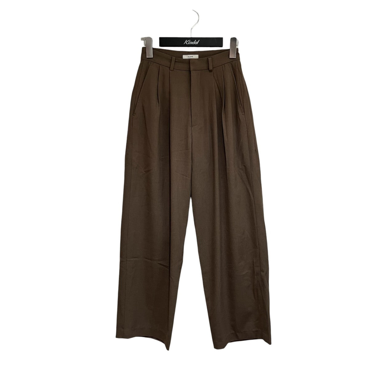 20SSBASIC TUCK PANTSスラックス18110-7021