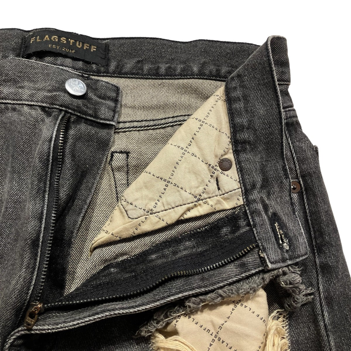 DENIM BORO BAGGIE PANTSデニムパンツFS1266