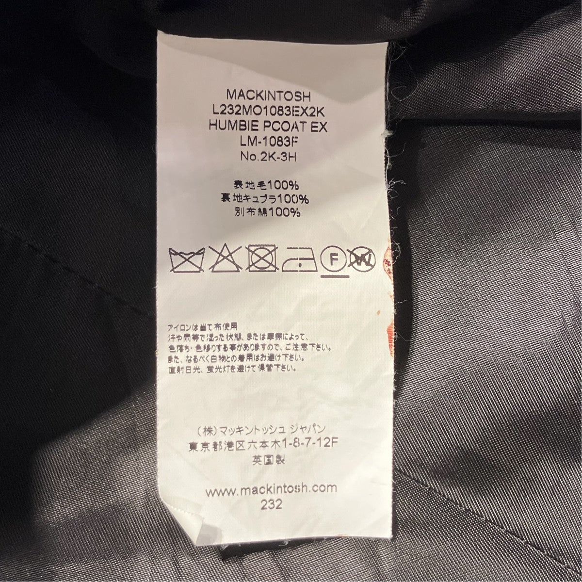 MACKINTOSH 23AWスリムフィット ライトメルトンPコートチェスターコートL232MO1083EX2K 古着・中古-7枚目のアイテム画像