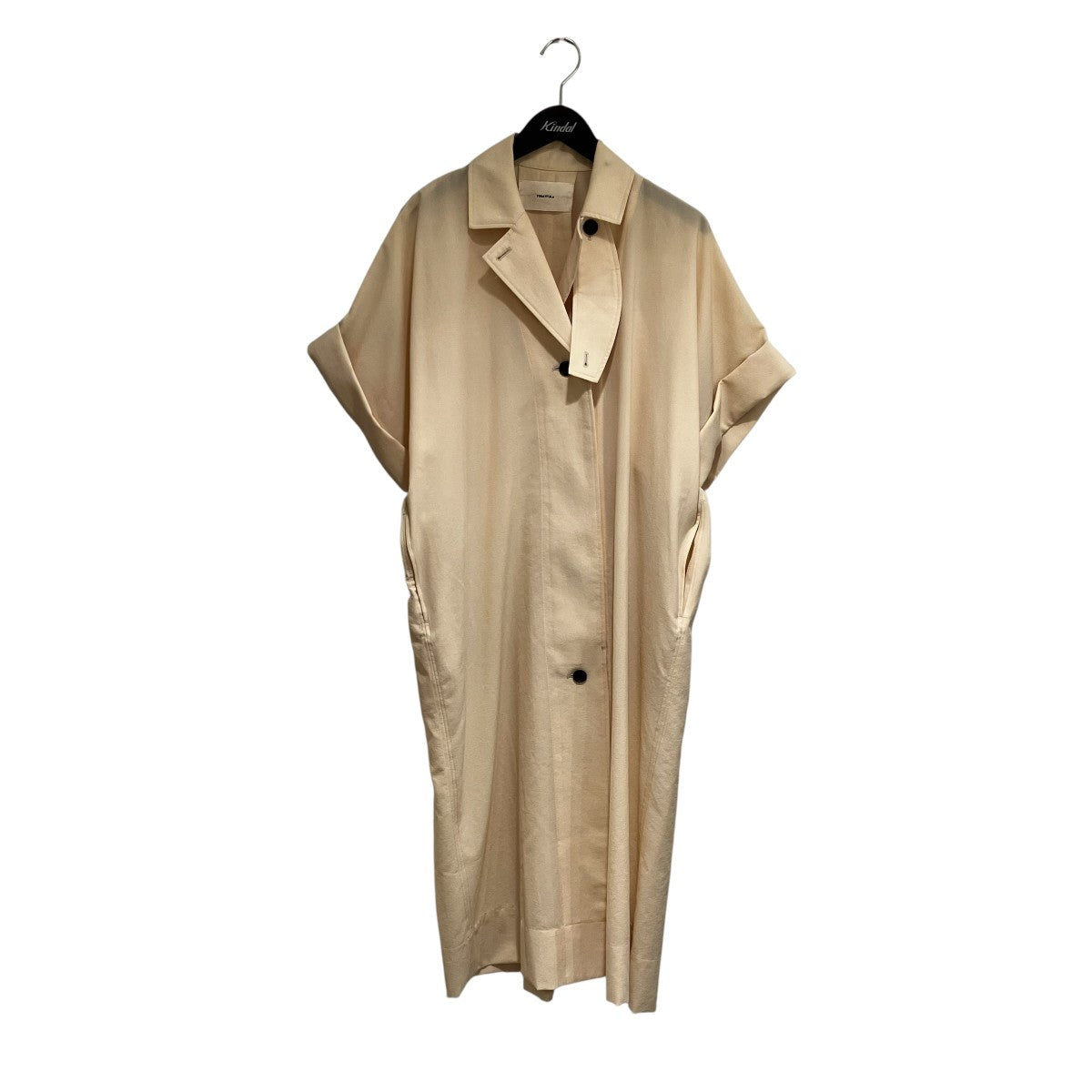 Halfsleeve Cocoon Coatロングコート12310003