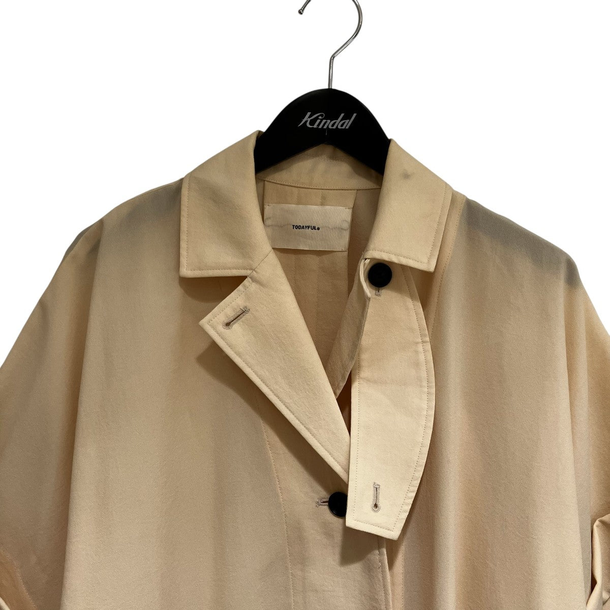 Halfsleeve Cocoon Coatロングコート12310003