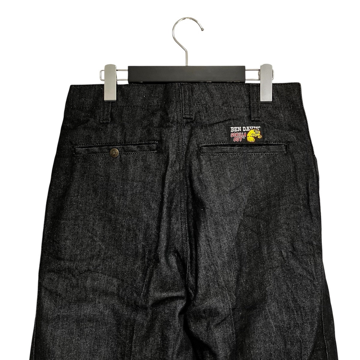 BEN DAVIS USA GORILLA CUT Black Denimデニムパンツ673 古着・中古-4枚目のアイテム画像