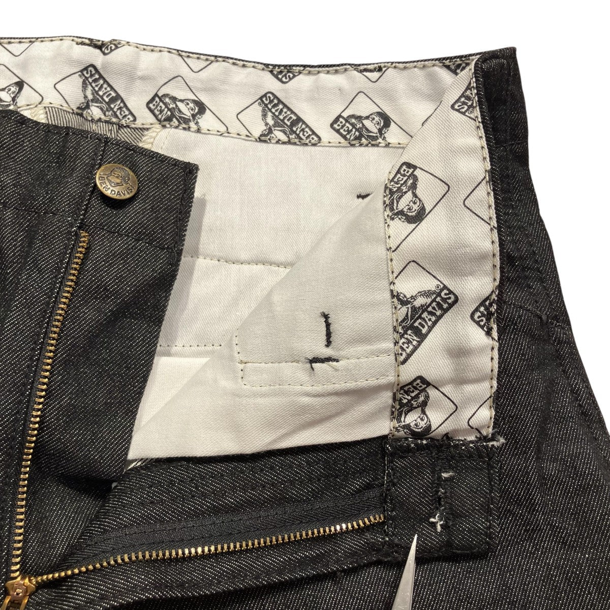 BEN DAVIS USA GORILLA CUT Black Denimデニムパンツ673 古着・中古-5枚目のアイテム画像