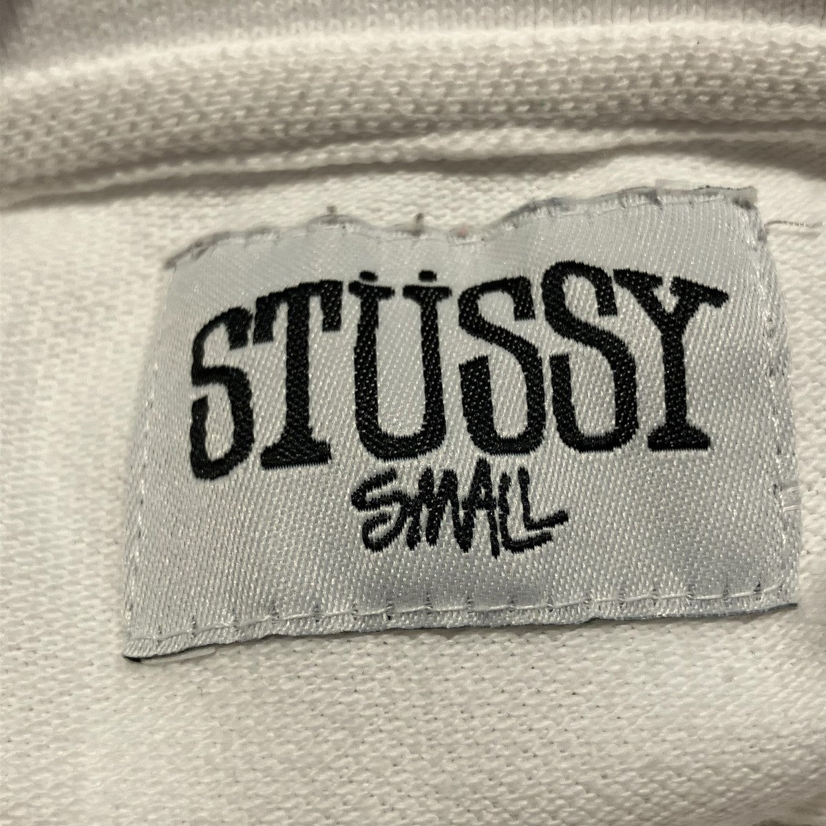 stussy(ステューシー) クラウン刺繍ポロシャツ ホワイト サイズ S