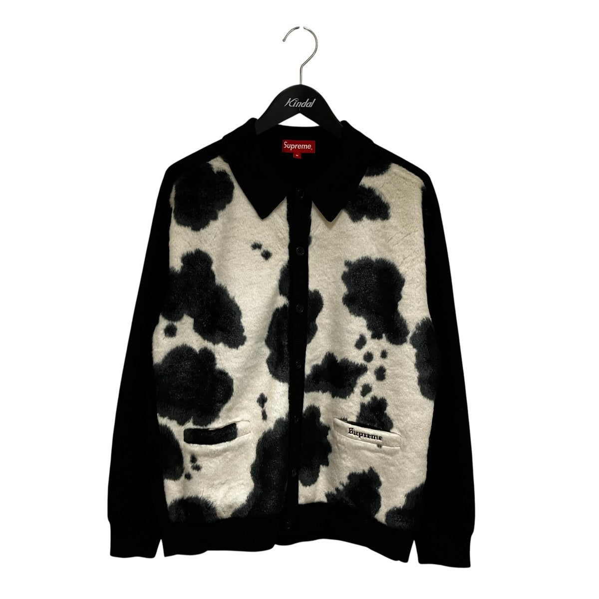 Cow Printニットカーディガン