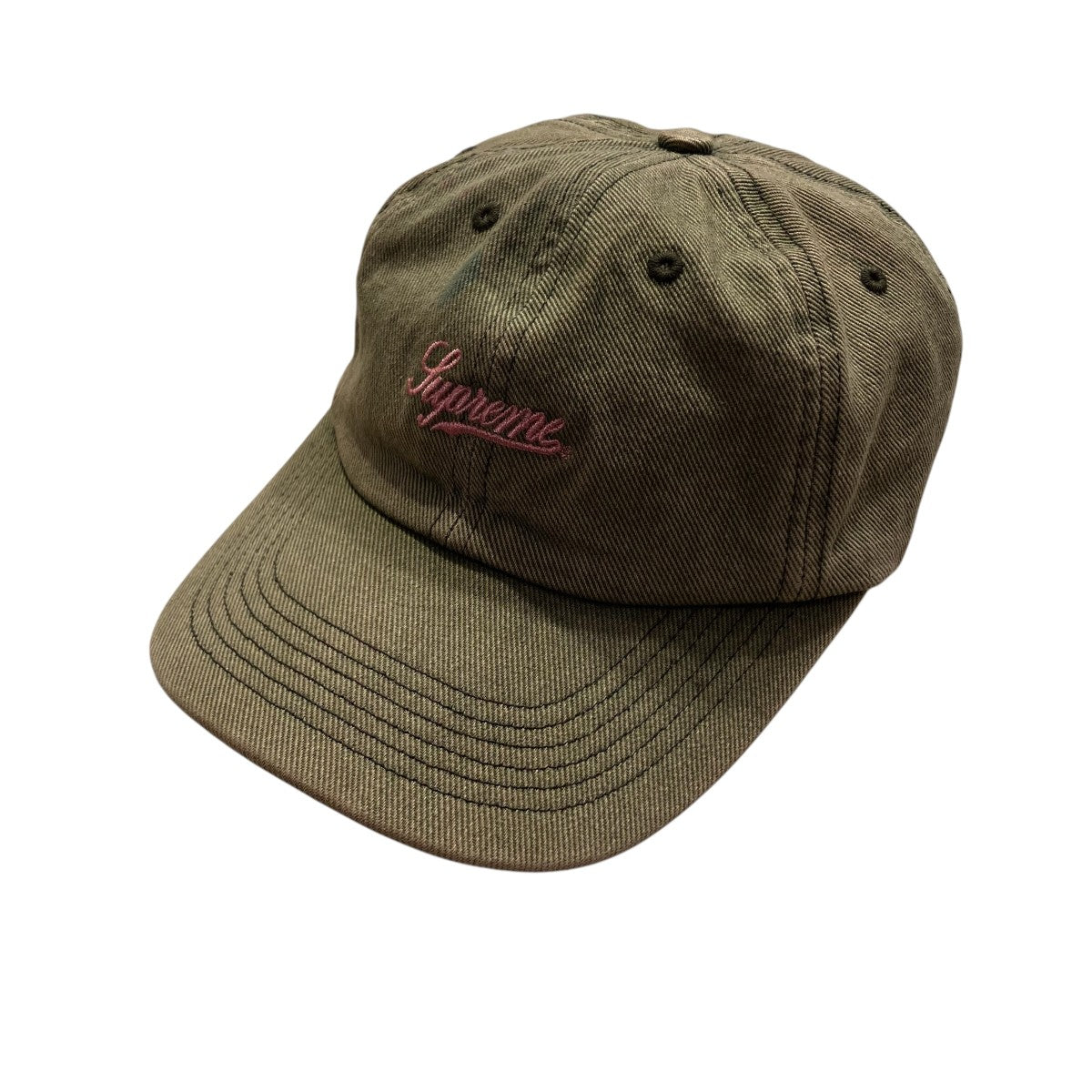 22SSWashed Twill 6-Panelキャップ