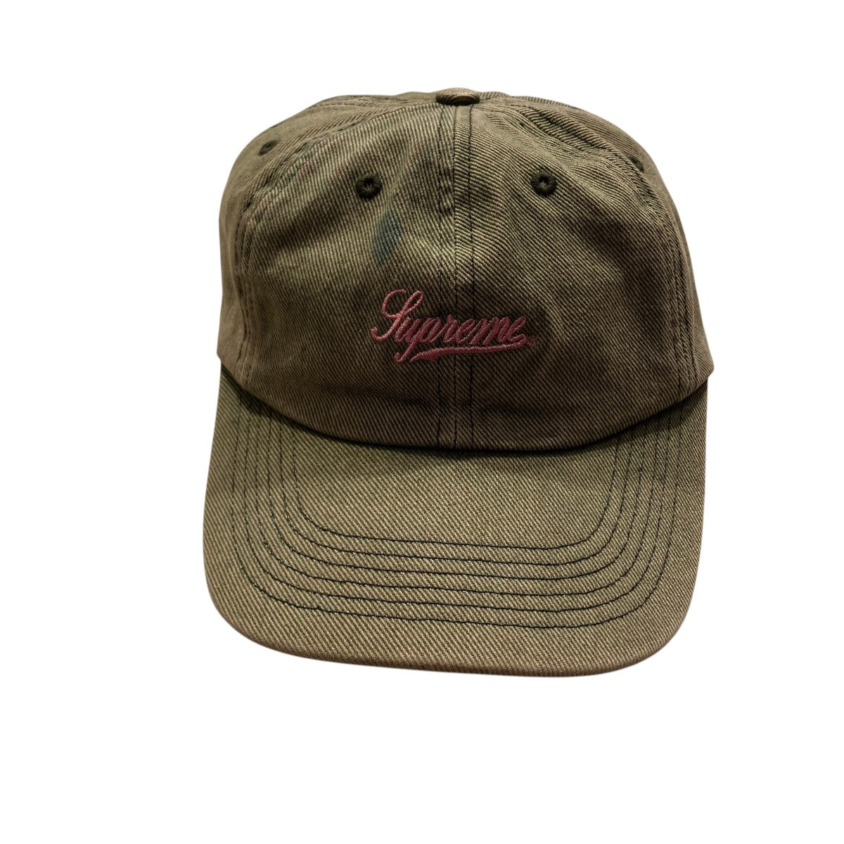 22SSWashed Twill 6-Panelキャップ