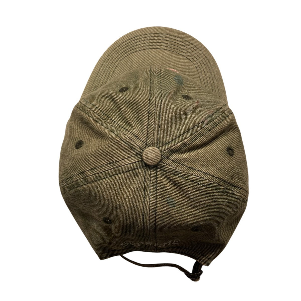 22SSWashed Twill 6-Panelキャップ