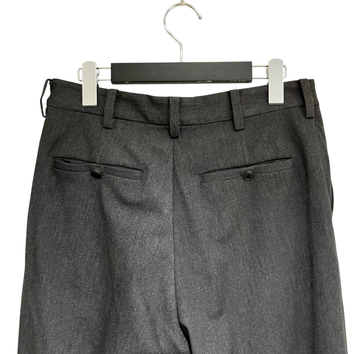 YAECA CONTEMPO 2WAY WIDE TAPERD PANTS．スラックス50608 古着・中古-4枚目のアイテム画像