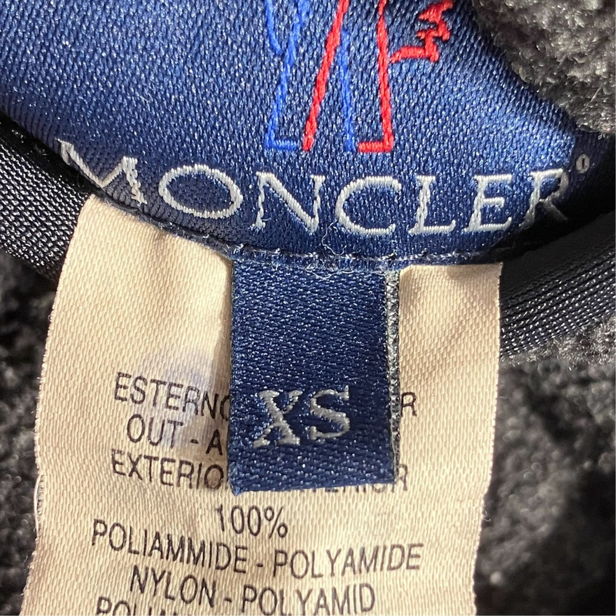 MONCLER 90SVINTAGEリバーシブルジャケット 古着・中古-9枚目のアイテム画像